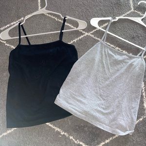 Black + Grey Camis
